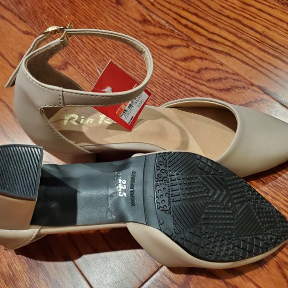 Pointed toe low block heels - Picture 4 of 5